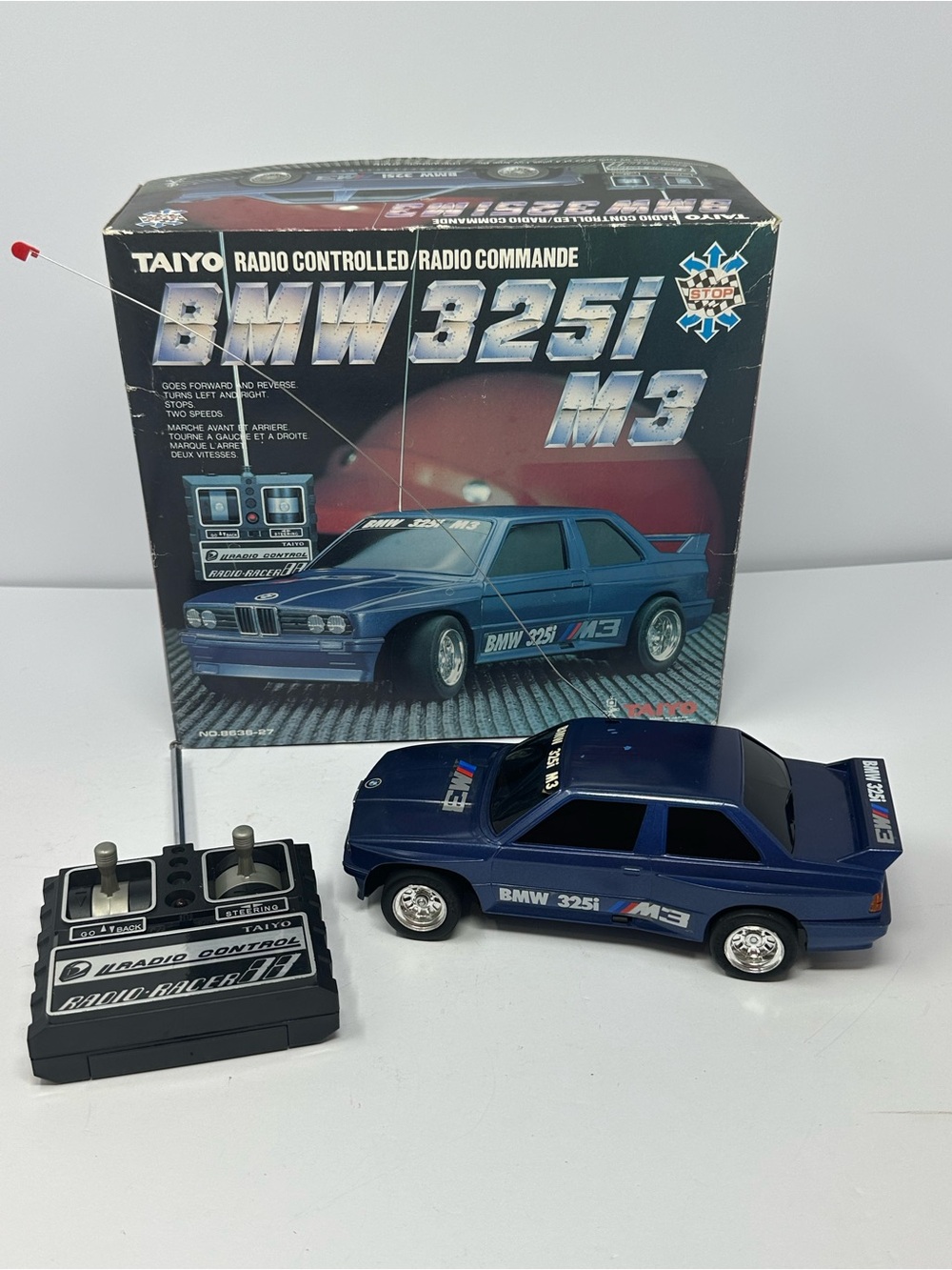 Vintage Taiyo Radio Control BMW 325I M3 With Original Box A1